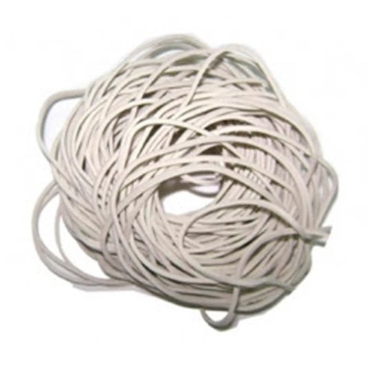 Elástico blanco delgado 60/1,5 mm  40 gr Np Nacional Librería
