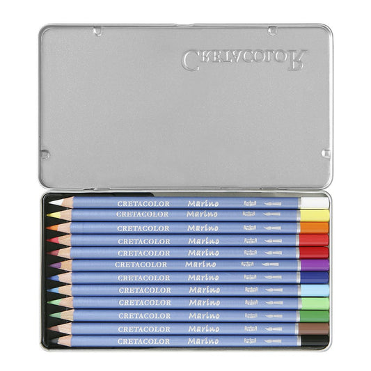 Est. CRETA Marina Acuarelable 12 Color Cretacolor Nacional Librería