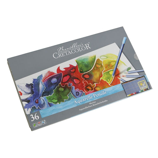 Est. CRETA Marina Acuarelable 36 Color Cretacolor Nacional Librería