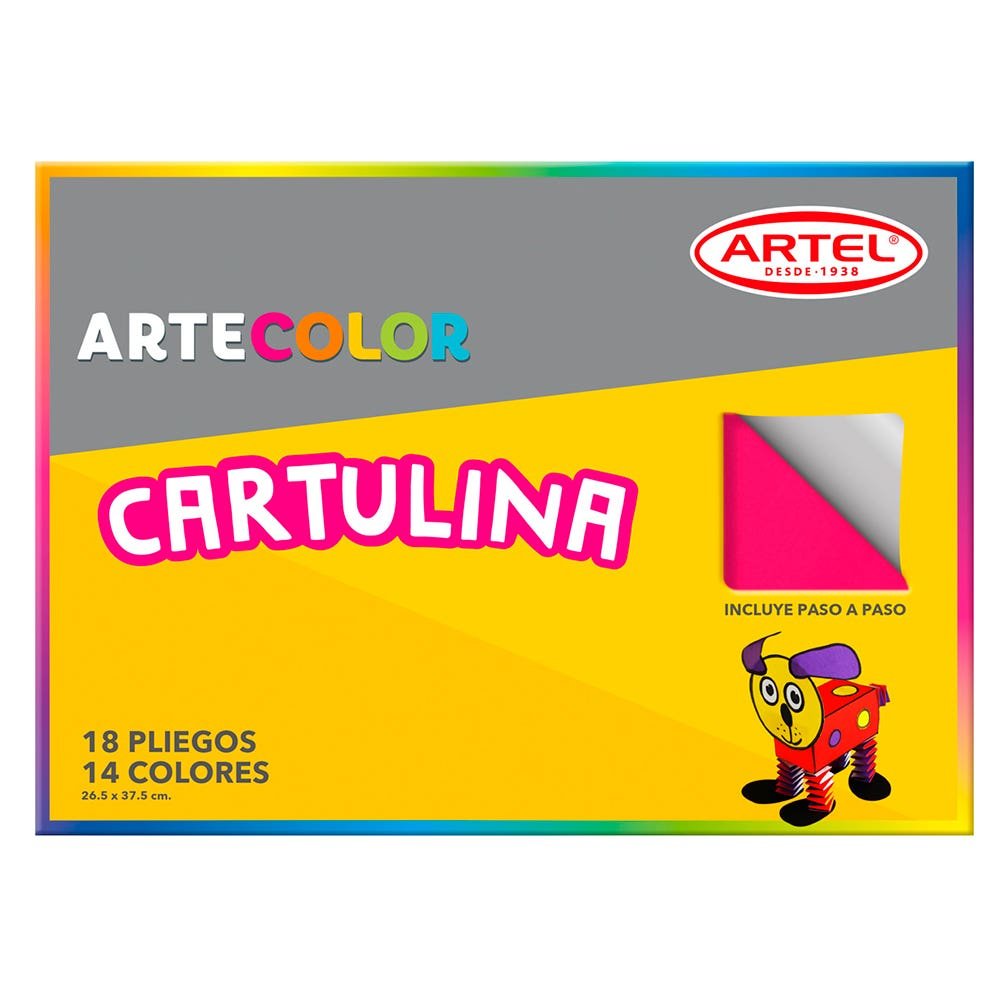 Estuche Artecolor Cartulina Artel Artel Nacional Librería