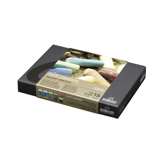 Estuche Pastel Rembrandt 15u. 1/2 barra Talens Nacional Librería