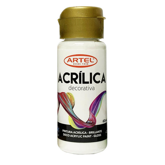 Frasco Pintura Acrílica Decorativa 60ml Artel Artel Nacional Librería