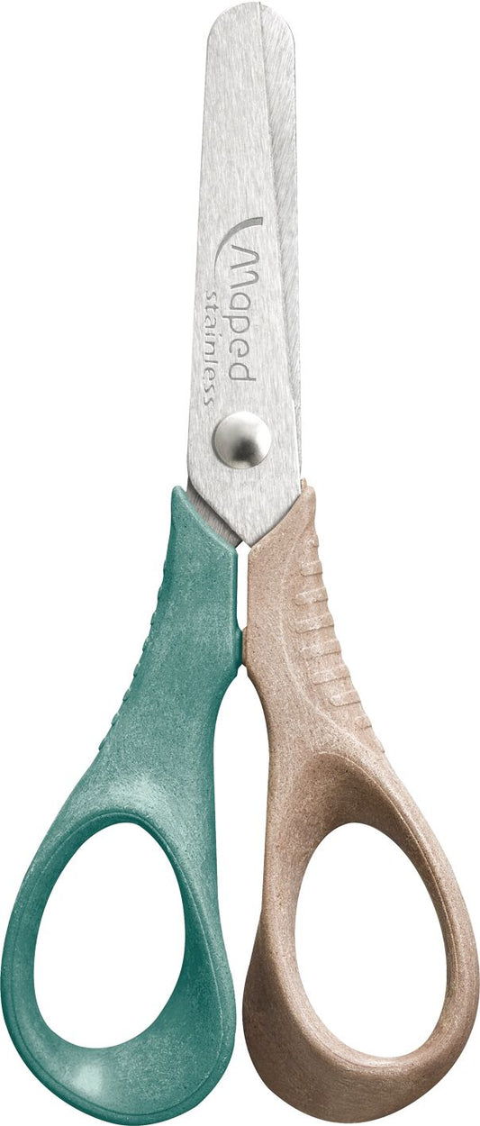 Tijera Escolar Maped Modelo vivo 12 cm con punta redonda