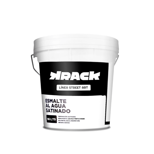 KRACK ESMALTE BLANCO LA LEGUA 16 LTS Krack Nacional Librería