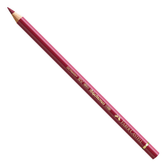 Lapiz FABER Policr 225 Rojo Intenso Faber Castell Nacional Librería
