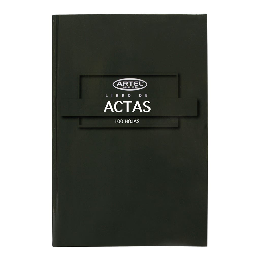 Libro de Actas 100 Hojas Artel Artel Nacional Librería