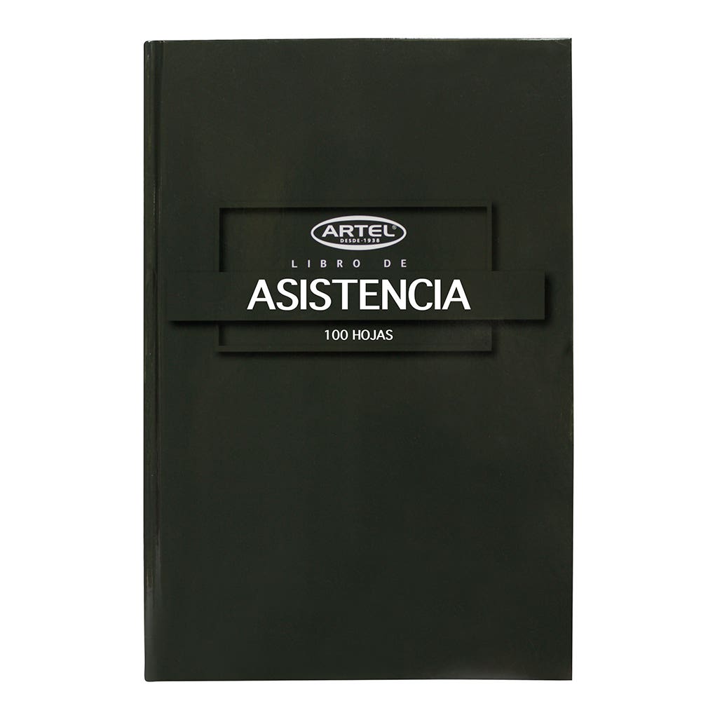 Libro de Asistencia ARTEL 100 hojas Artel Nacional Librería