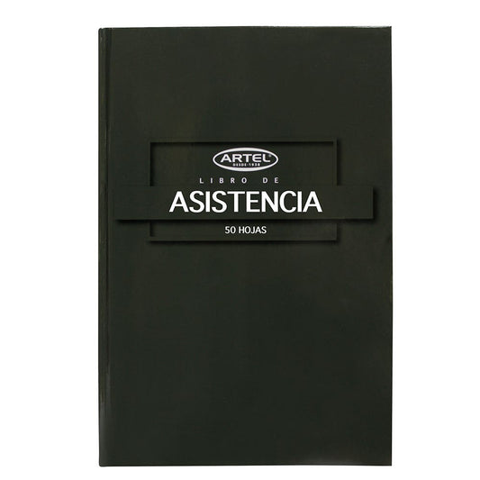 Libro de Asistencia ARTEL 50 hojas Artel Nacional Librería