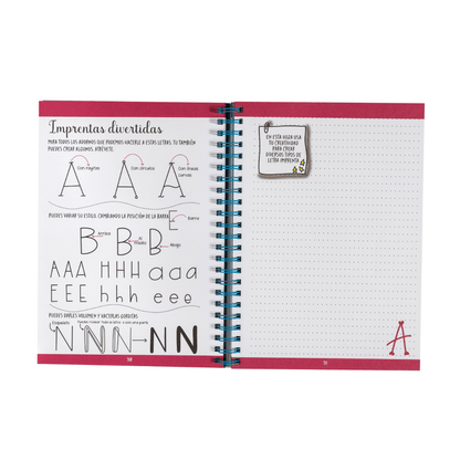 Libro Lettering Para niños Artel Nacional Librería