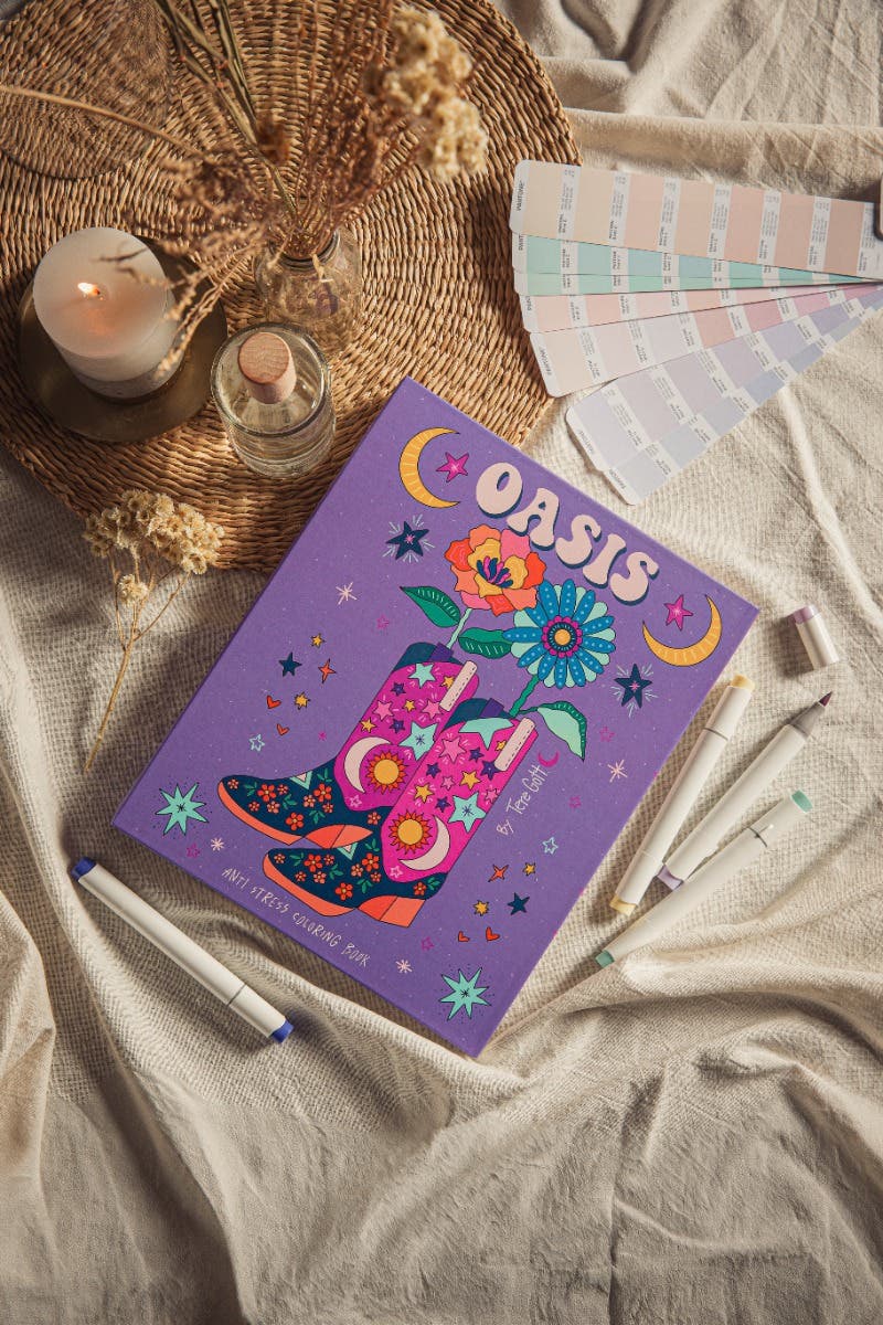LIBRO OASIS COLOREABLE TERE GOTT Tere Gott Nacional Librería