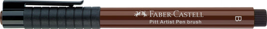 Marc Pitt Artist Pen B 175 sepia oscuro Faber Castell Nacional Librería