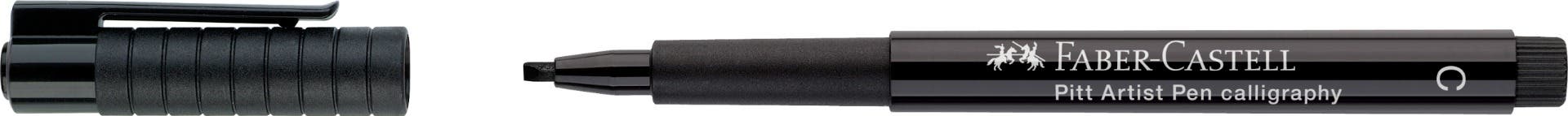 Marc Pitt Artist Pen C 199 negro Faber Castell Nacional Librería