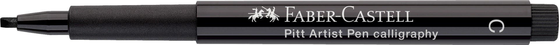 Marc Pitt Artist Pen C 199 negro Faber Castell Nacional Librería