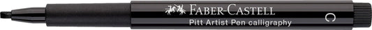 Marc Pitt Artist Pen C 199 negro Faber Castell Nacional Librería
