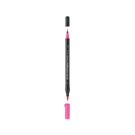 Marcador Doble Punta Zig Art Graphic Twin Tip Kuretake Nacional Librería