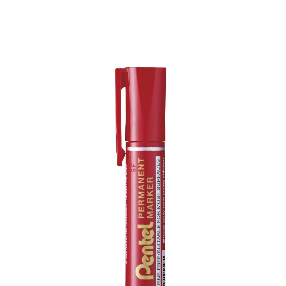 Marcador permanente PENTEL N460 rojo bis Pentel Nacional Librería