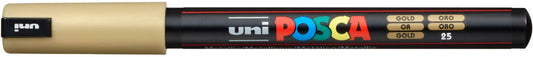 MARCADOR POSCA 1MR DORADO Posca Nacional Librería