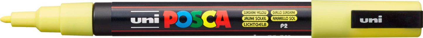 MARCADOR POSCA 3M AMARILLO SOL Posca Nacional Librería