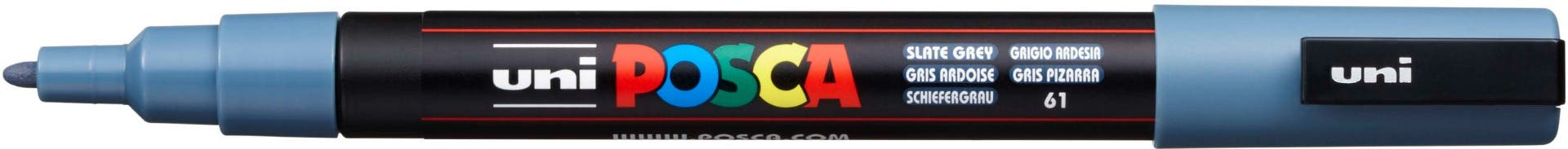 MARCADOR POSCA 3M GRIS PIZARRA Posca Nacional Librería
