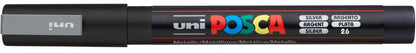 MARCADOR POSCA 3M PLATEADO Posca Nacional Librería