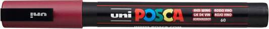MARCADOR POSCA 3M ROJO VINO Posca Nacional Librería