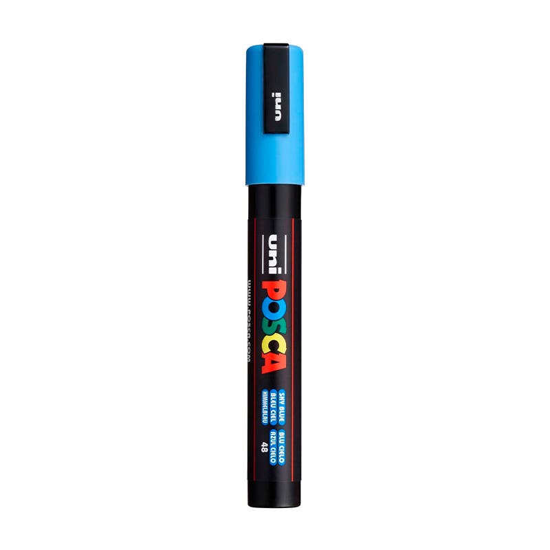 MARCADOR POSCA 5M AZUL CIELO Posca Nacional Librería