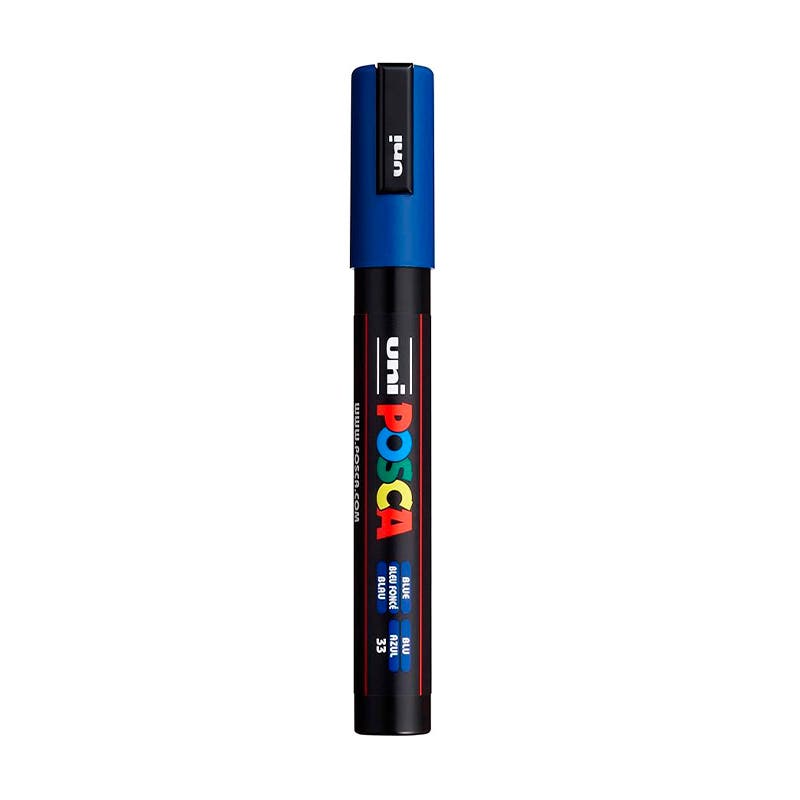 MARCADOR POSCA 5M AZUL Posca Nacional Librería