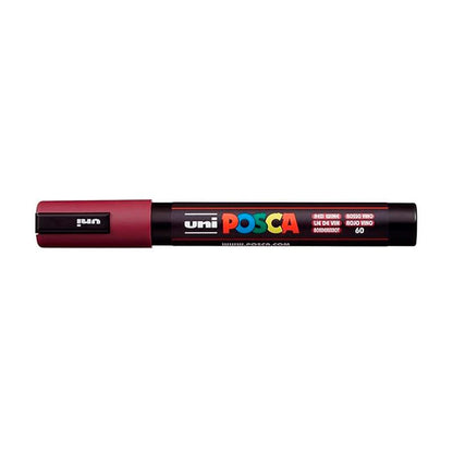 MARCADOR POSCA 5M ROJO VINO Posca Nacional Librería