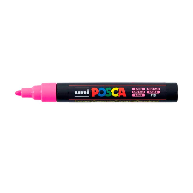 MARCADOR POSCA 5M ROSA FLUORESCENTE Posca Nacional Librería