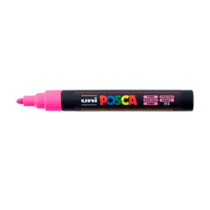 MARCADOR POSCA 5M ROSA FLUORESCENTE Posca Nacional Librería