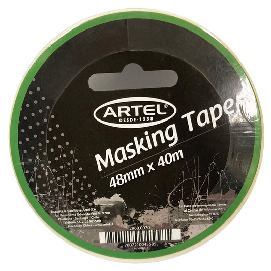 MASKING TAPE ARTEL 48mm 40m Artel Nacional Librería