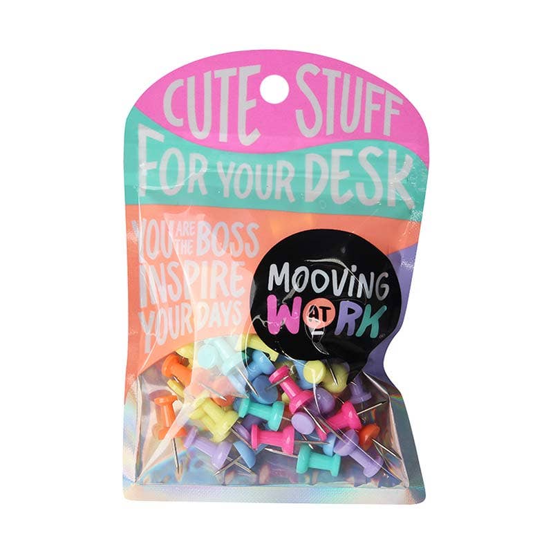 MAW MANIA PUSH PINS 50 PCS Maw Nacional Librería