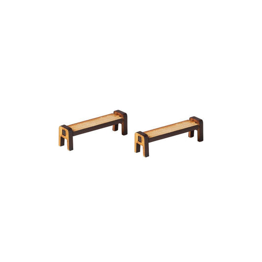 Mueble maqueta Set Bancas exterior 2 un. Np Manualidades Nacional Librería