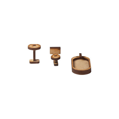 Mueble maqueta Set Baño Np Manualidades Nacional Librería