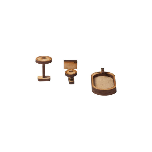 Mueble maqueta Set Baño Np Manualidades Nacional Librería