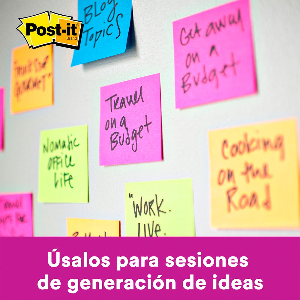 Nota Adh. Supersticky Ultra 3M 135hjs Post - It Nacional Librería