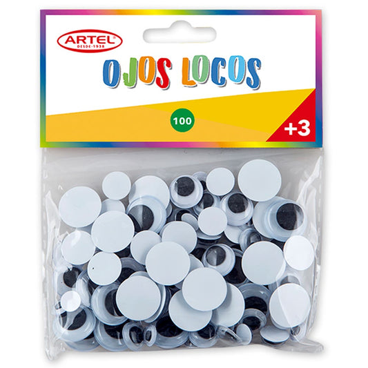 Ojos Locos 100 pcs Artel Nacional Librería