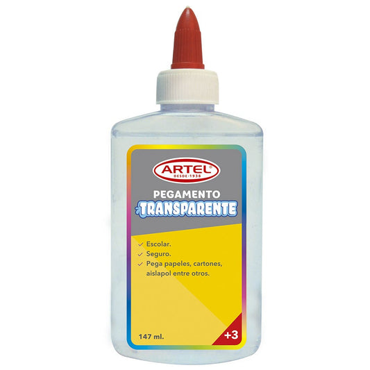 Pegamento Escolar Transparente 147ml Artel Nacional Librería