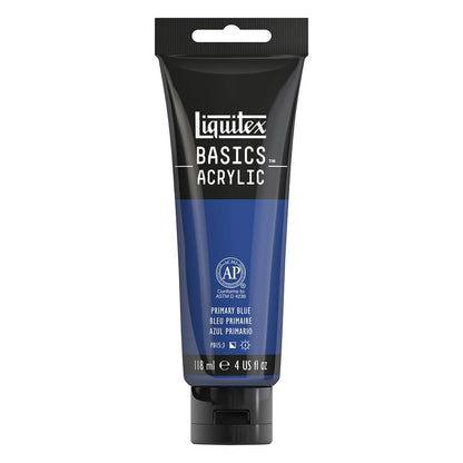 PINT. ACRILICA BASICS AZUL PRIMARIO 118M Liquitex Nacional Librería