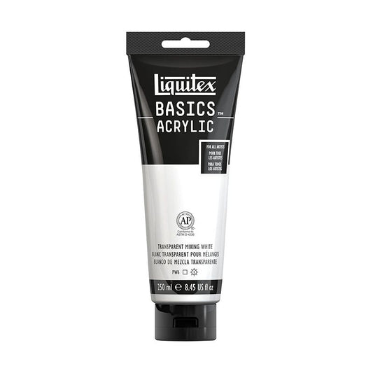 PINT.ACRILICA BASIC BLANCO TRANSP 250ML Liquitex Nacional Librería