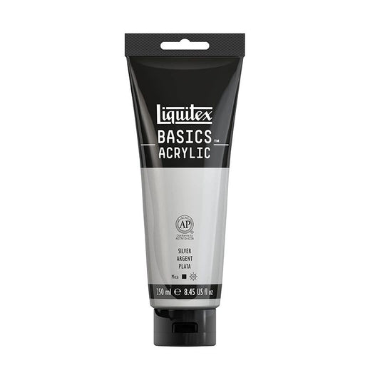 PINT.ACRILICA BASIC PLATA 250ML Liquitex Nacional Librería