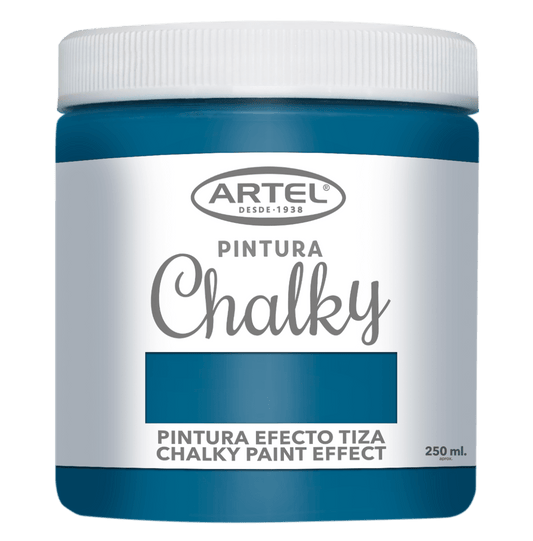Pintura Chalky Artel 250ml Azul Laguna Artel Nacional Librería