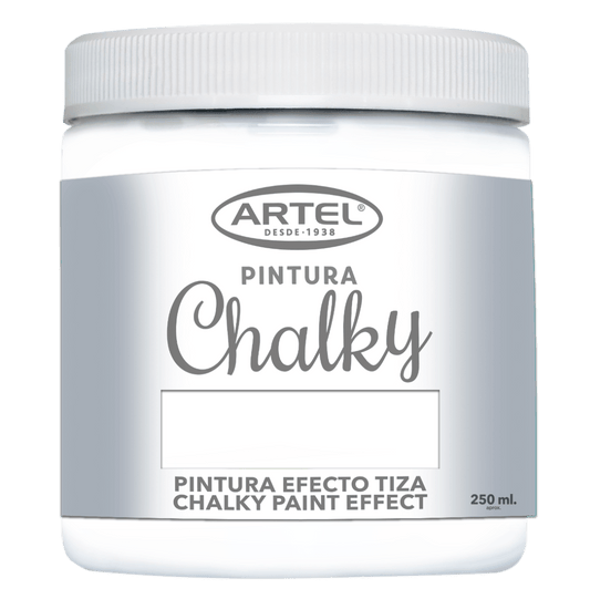 Pintura Chalky Artel 250ml Blanco Artel Nacional Librería