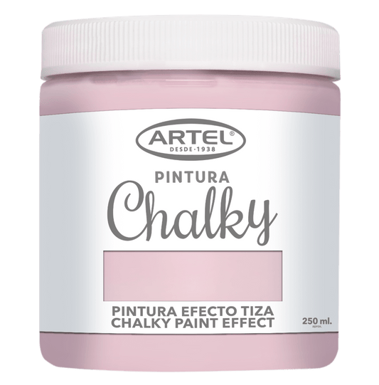 Pintura Chalky Artel 250ml Rosa Pálido Artel Nacional Librería