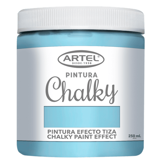 Pintura Chalky Artel 250ml Turquesa Artel Nacional Librería