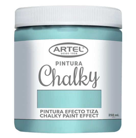 Pintura Chalky Artel 250ml Verde Menta Artel Nacional Librería