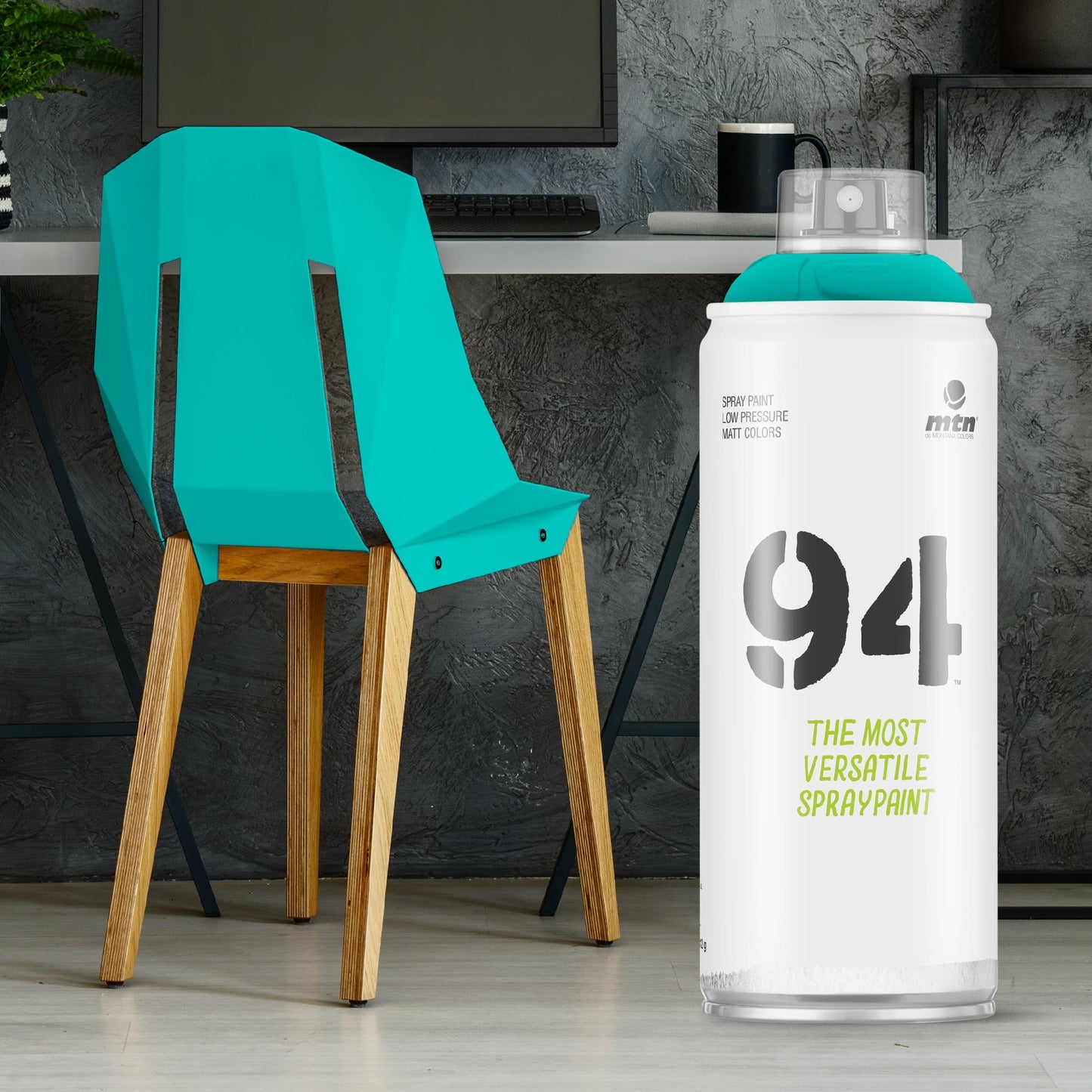 Pintura Spray MTN 94 RV - 144 Bali Green 4 Montana Nacional Librería