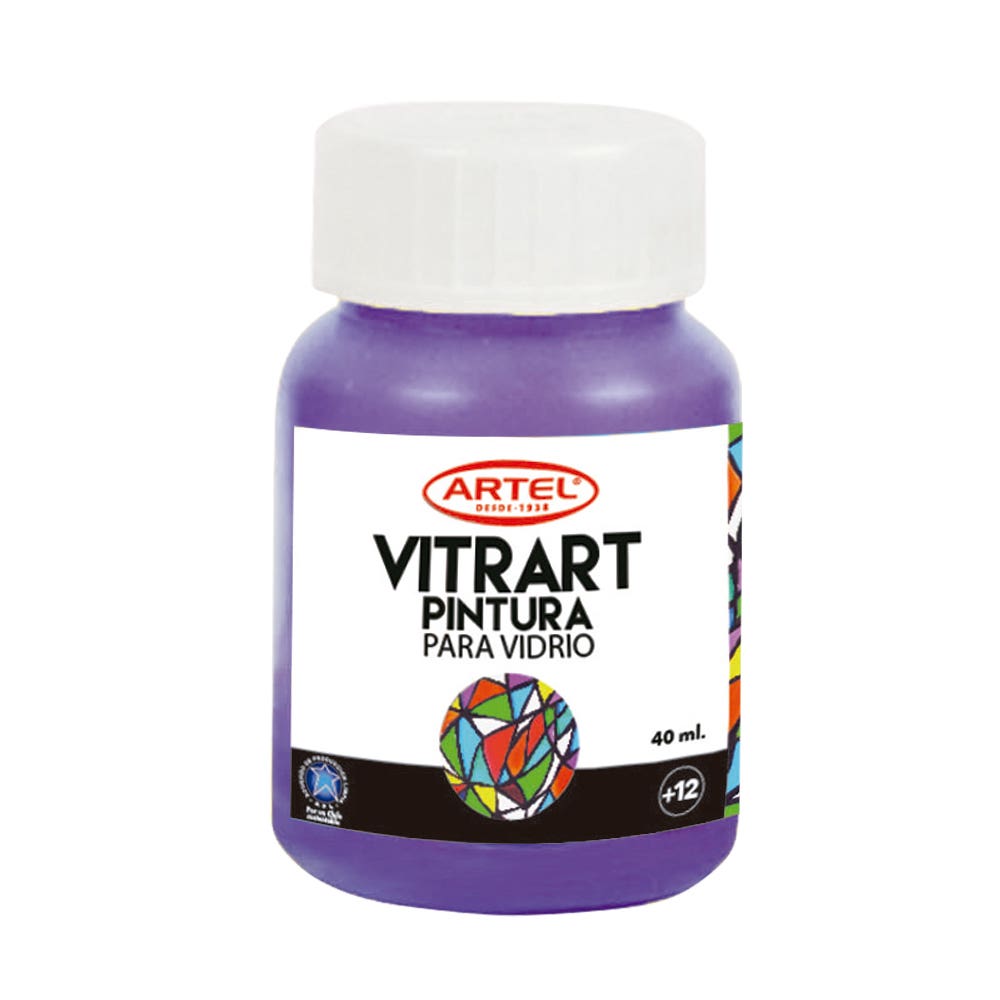 pintura - vitrart - profesional - 40ml - artel Artel Nacional Librería