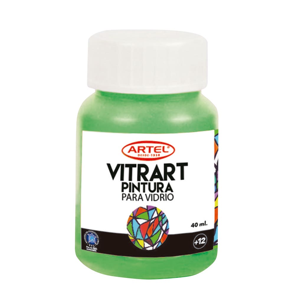 pintura - vitrart - profesional - 40ml - artel Artel Nacional Librería