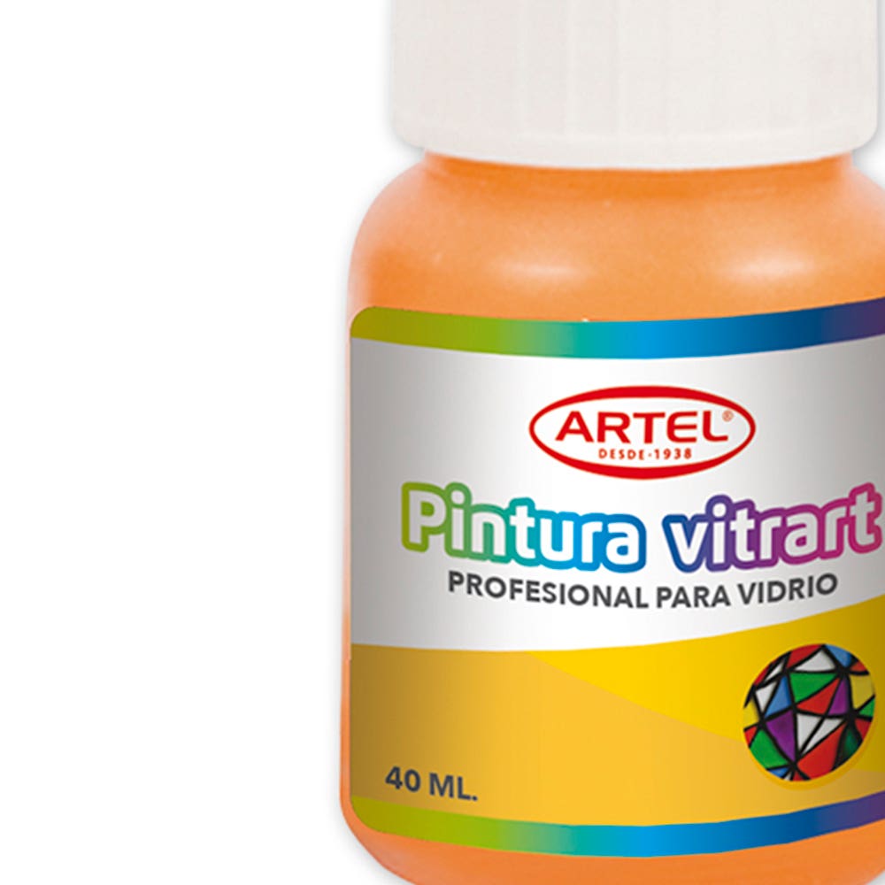 pintura - vitrart - profesional - 40ml - artel Artel Nacional Librería